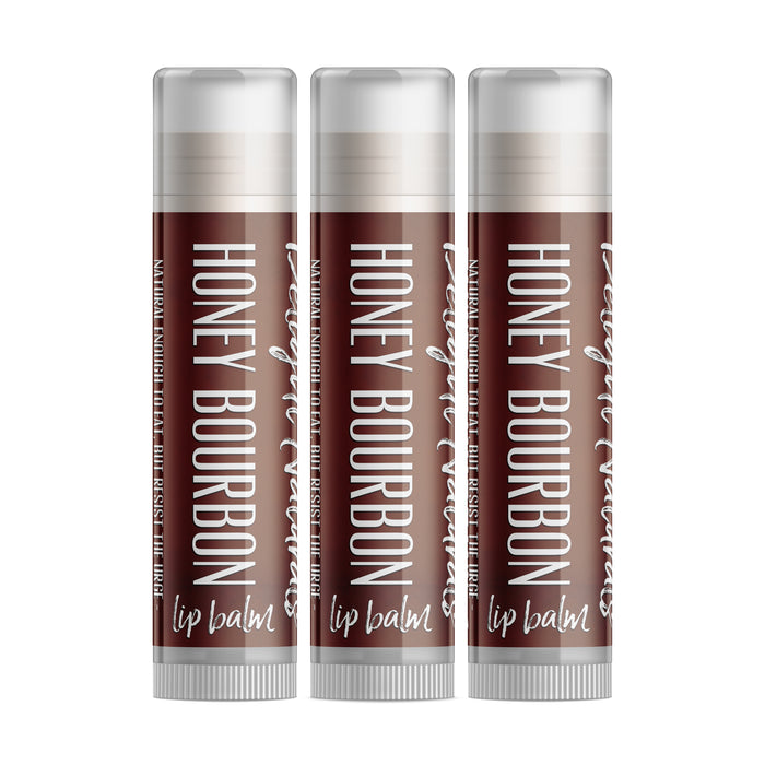 Honey Bourbon Lip Balm - Three Pack