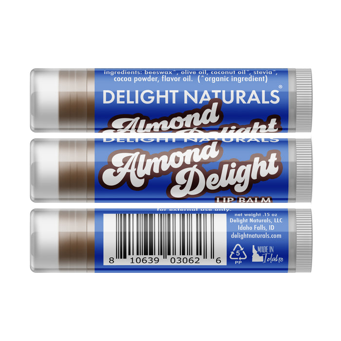 Almond Delight Lip Balm - Three Pack