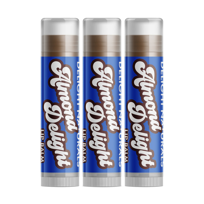 Almond Delight Lip Balm - Three Pack