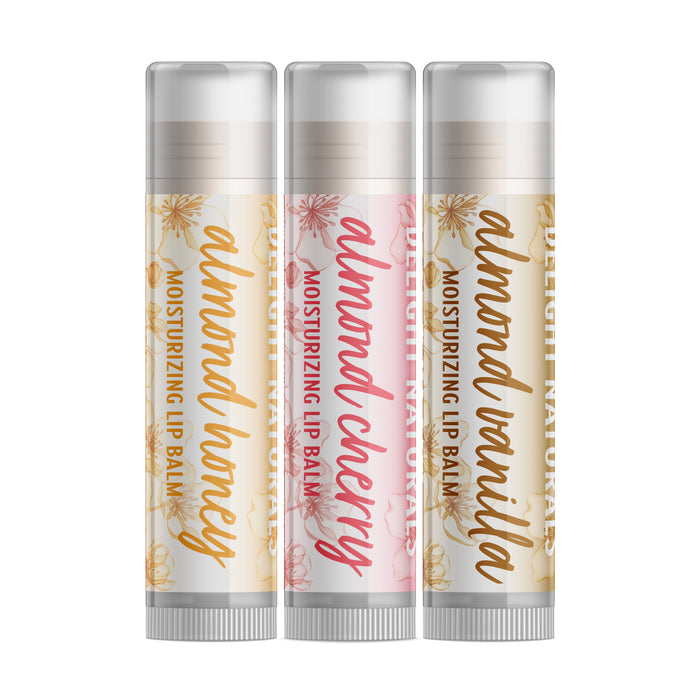 Almond Flavors Lip Balm Set
