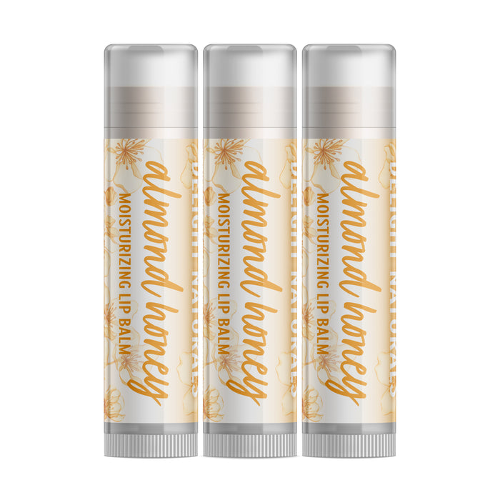 Almond Honey Lip Balm - Three Pack