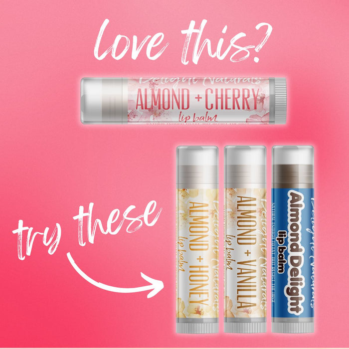 Almond + Cherry Lip Balm