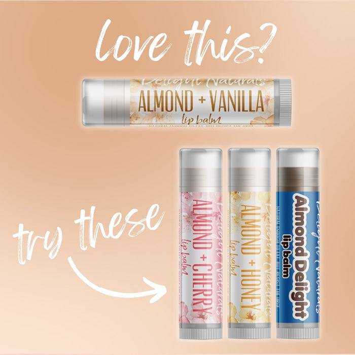 Almond + Vanilla Lip Balm