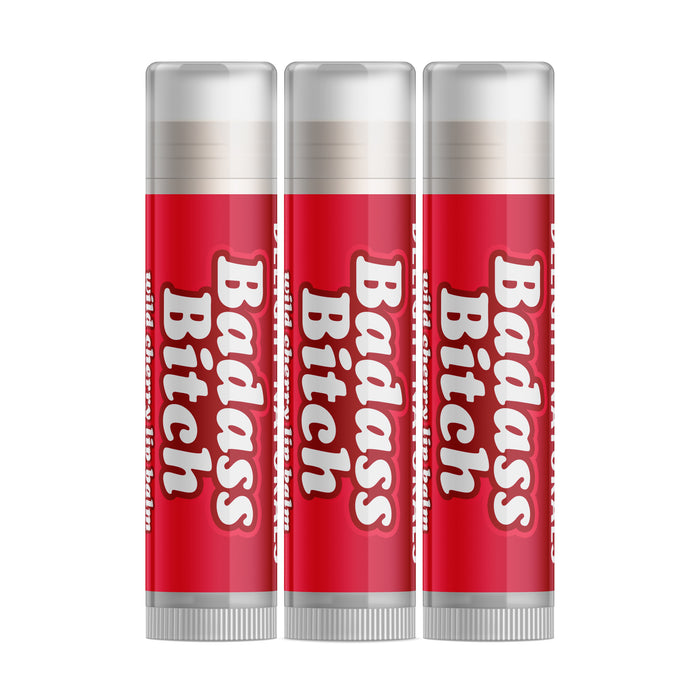 Badass Bitch Lip Balm - Three Pack