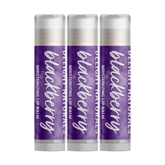 Blackberry Lip Balm - Three Pack