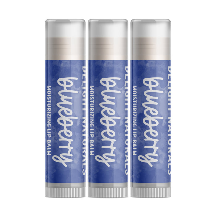 Blueberry Lip Balm - Three Pack