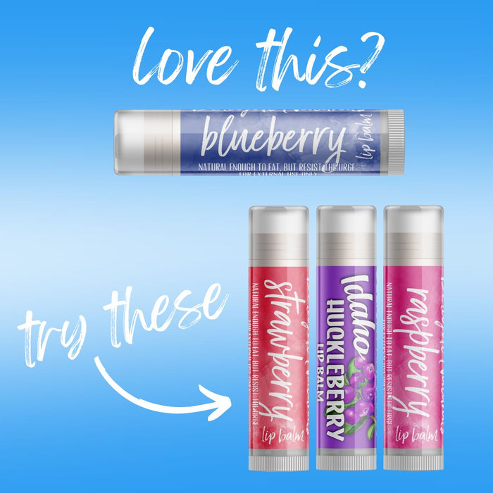 Blueberry Lip Balm - Three Pack