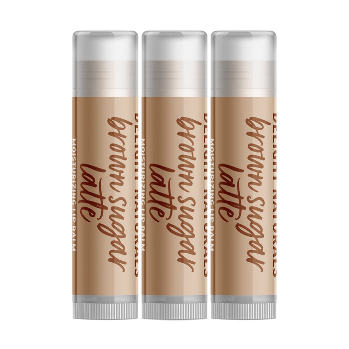 Brown Sugar Latte Lip Balm - Three Pack