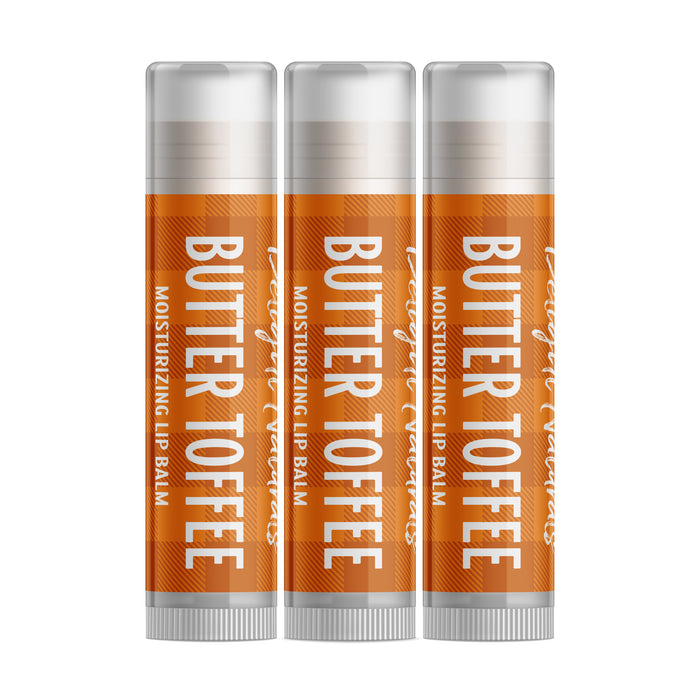 Butter Toffee Lip Balm - Three Pack