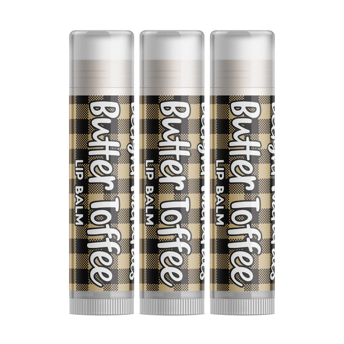 Butter Toffee Lip Balm - Three Pack