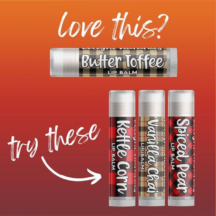 Butter Toffee Lip Balm - Three Pack