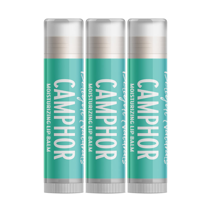 Camphor Lip Balm - Three Pack
