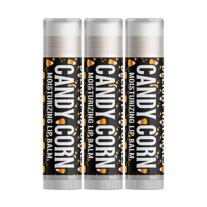 Candy Corn Halloween Lip Balm - Three Pack