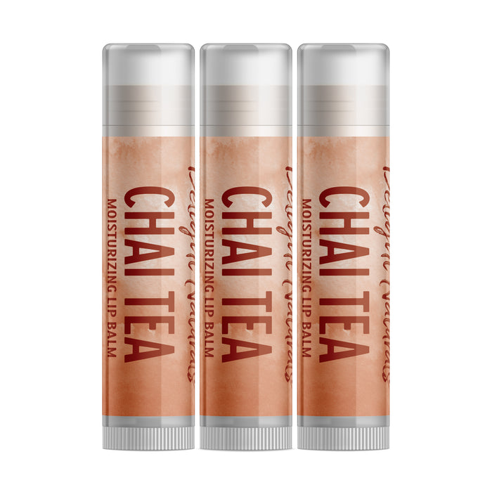 Chai Tea Lip Balm - Three Pack