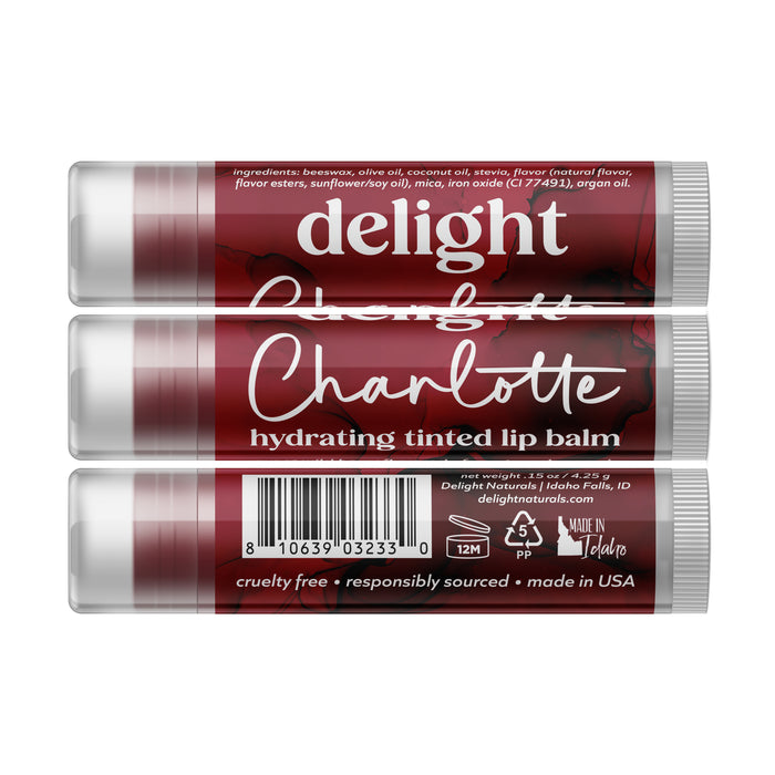 Charlotte Hydrating Tinted Lip Balm