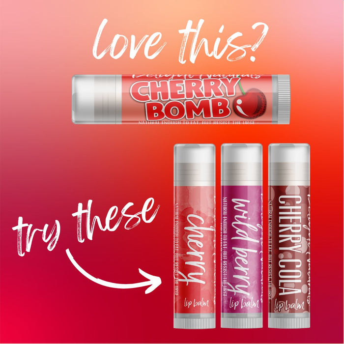 Cherry Bomb Lip Balm - Three Pack