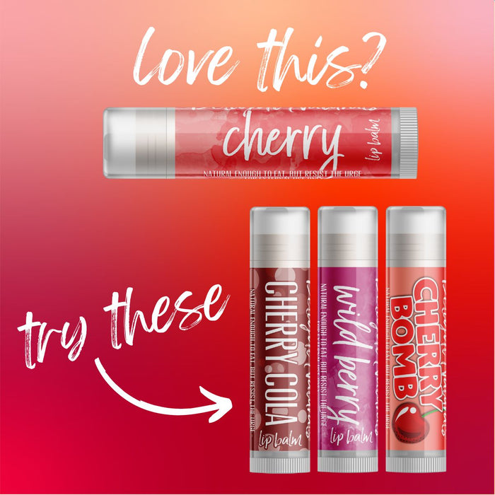 Cherry Lip Balm - Three Pack