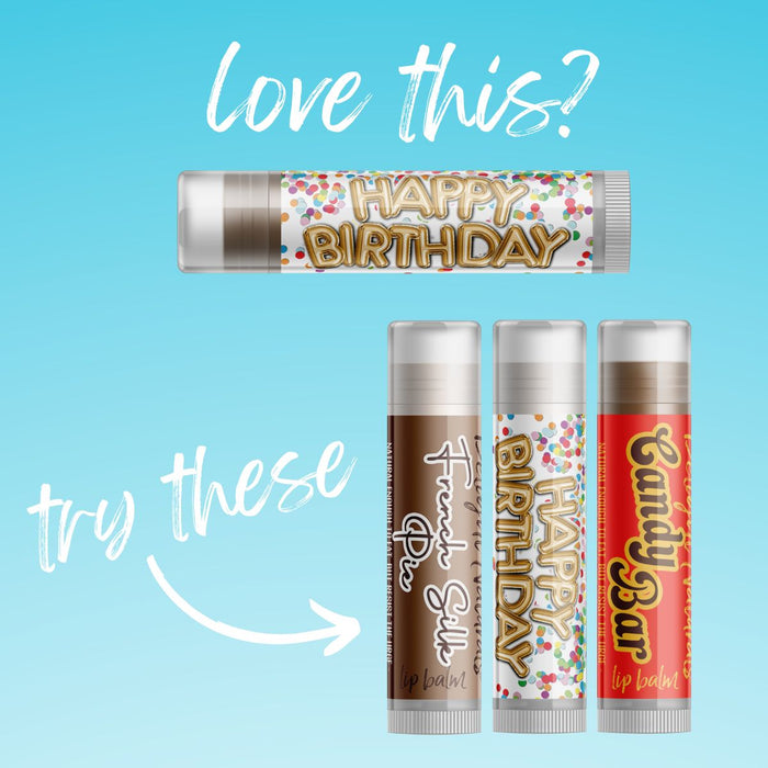 Birthday Cake Lip Balm (Chocolate)