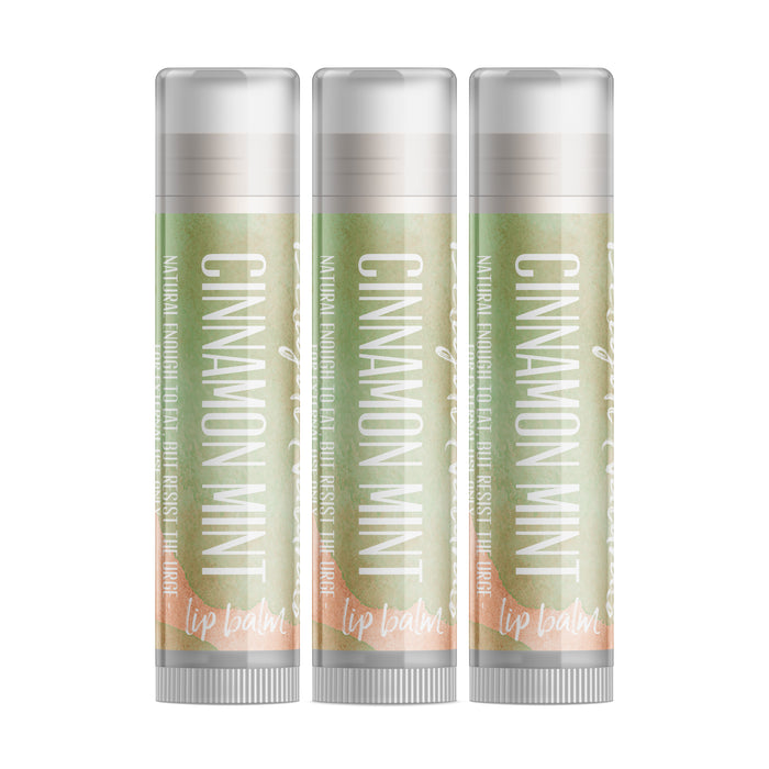 Cinnamon Mint Lip Balm - Three Pack