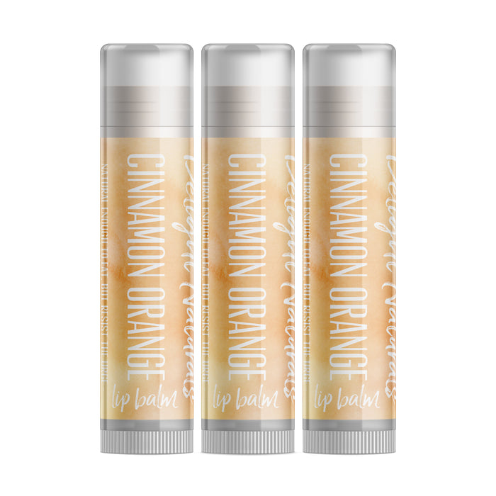 Cinnamon Orange Lip Balm - Three Pack