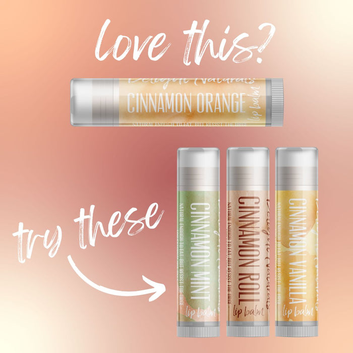 Cinnamon Orange Lip Balm - Three Pack