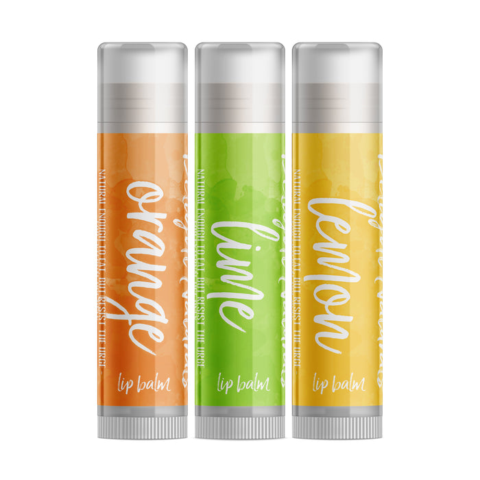 Sweet Citrus Lip Balm Set