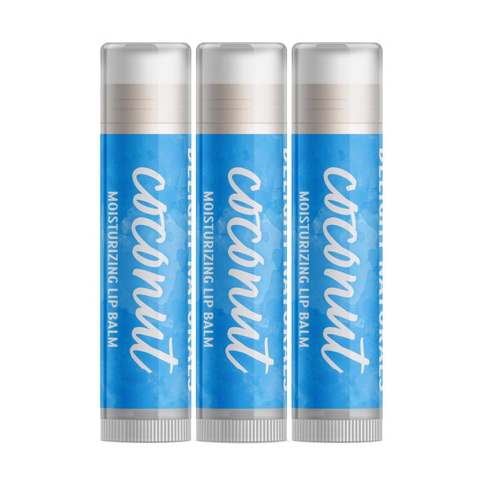 Coconut Lip Balm - Three Pack