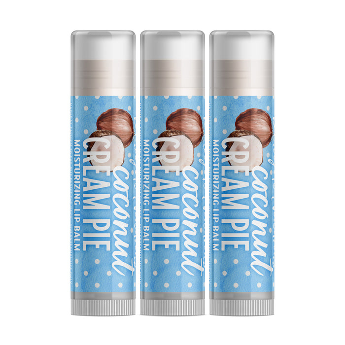 Coconut Cream Pie Lip Balm Three Pack