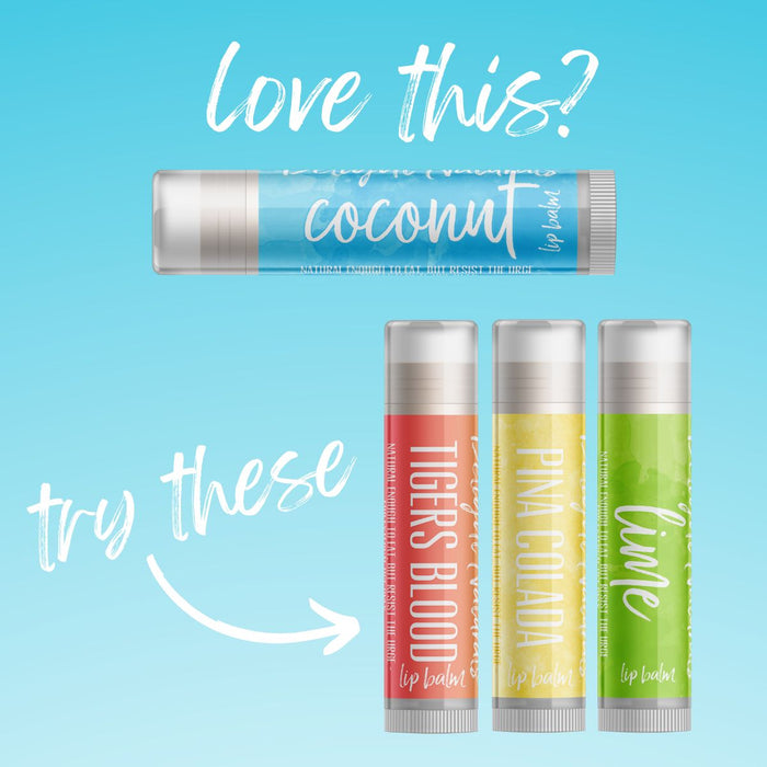 Coconut Lip Balm - Three Pack