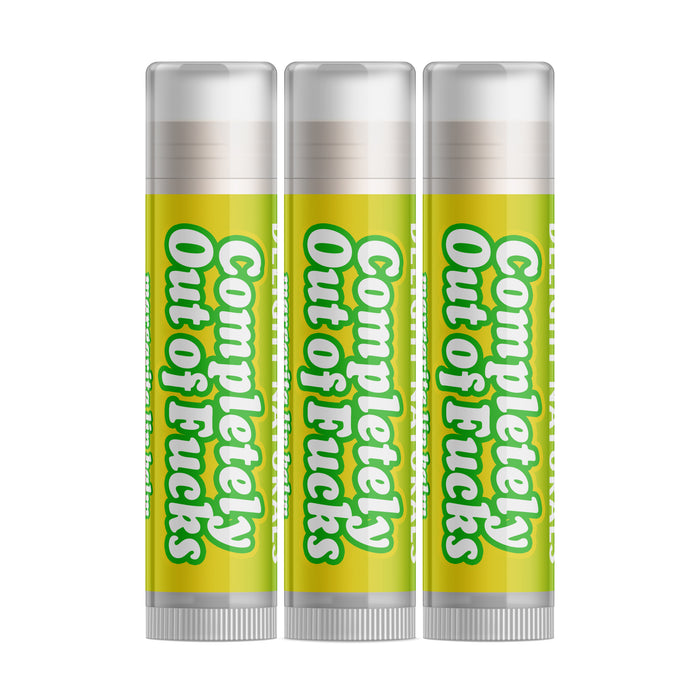 Completely Out of Fucks Lip Balm - Three Pack