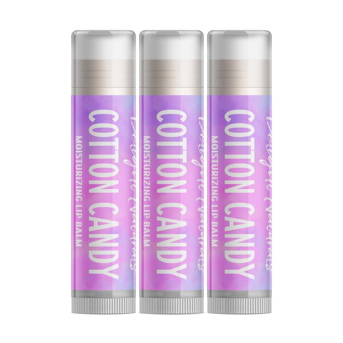 Cotton Candy Lip Balm - Three Pack