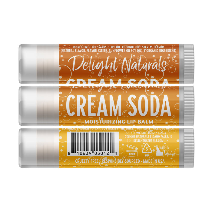 Cream Soda Lip Balm - Three Pack