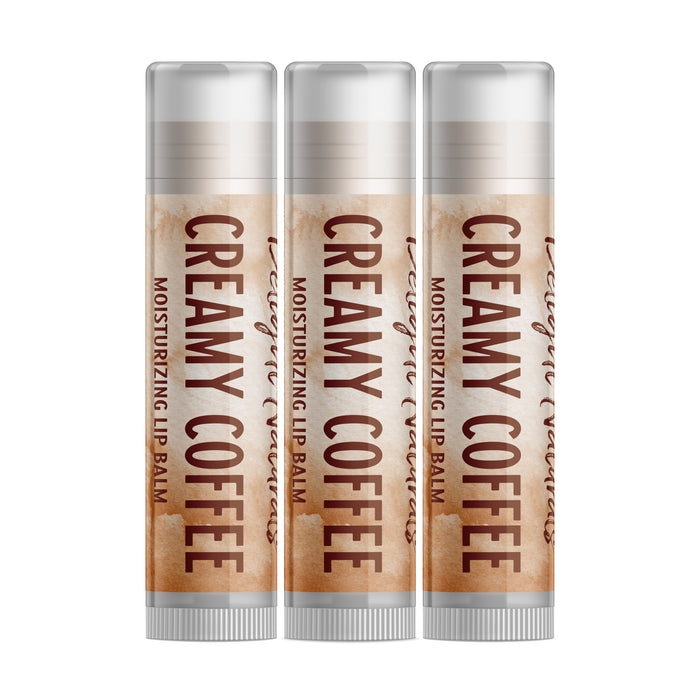 Creamy Coffee Lip Balm - Three Pack