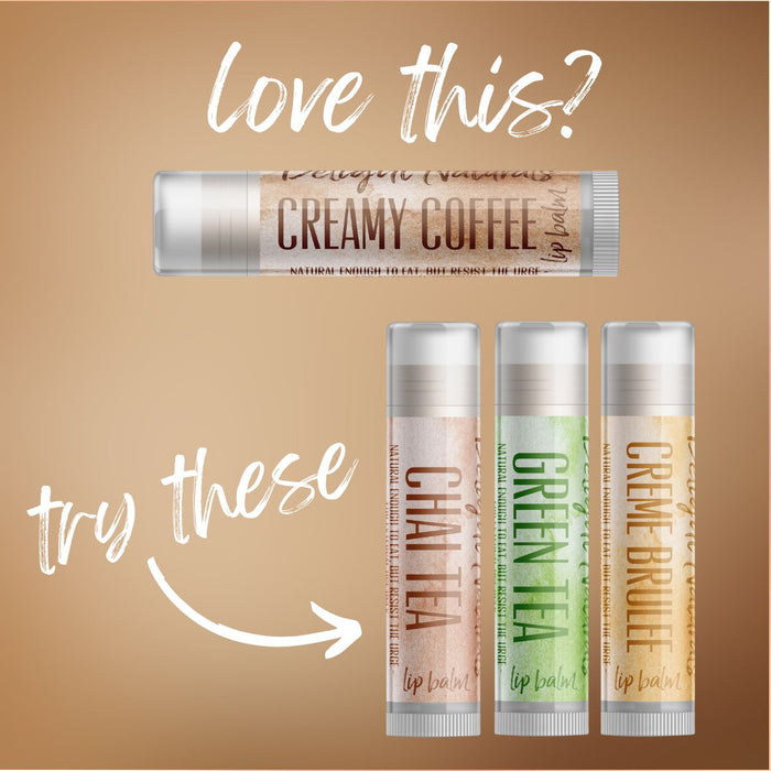 Creamy Coffee Lip Balm - Three Pack