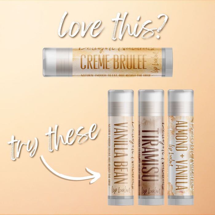 Creme Brulee Lip Balm - Three Pack