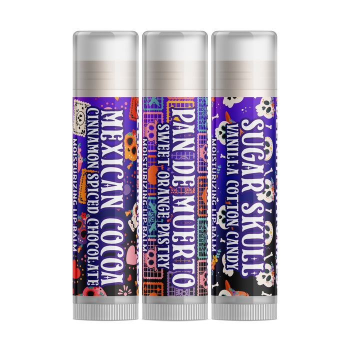 Dia De Los Muertos Lip Balm Set