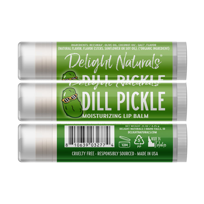 Dill Pickle Lip Balm - Three Pack