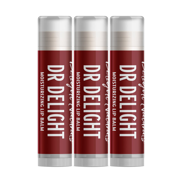 Dr Delight Lip Balm - Three Pack