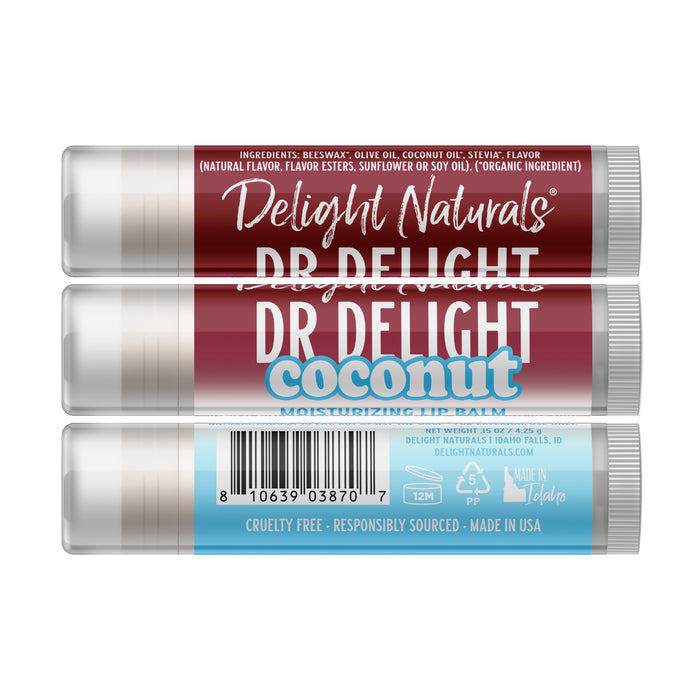 Dr Delight Lip Balm Set