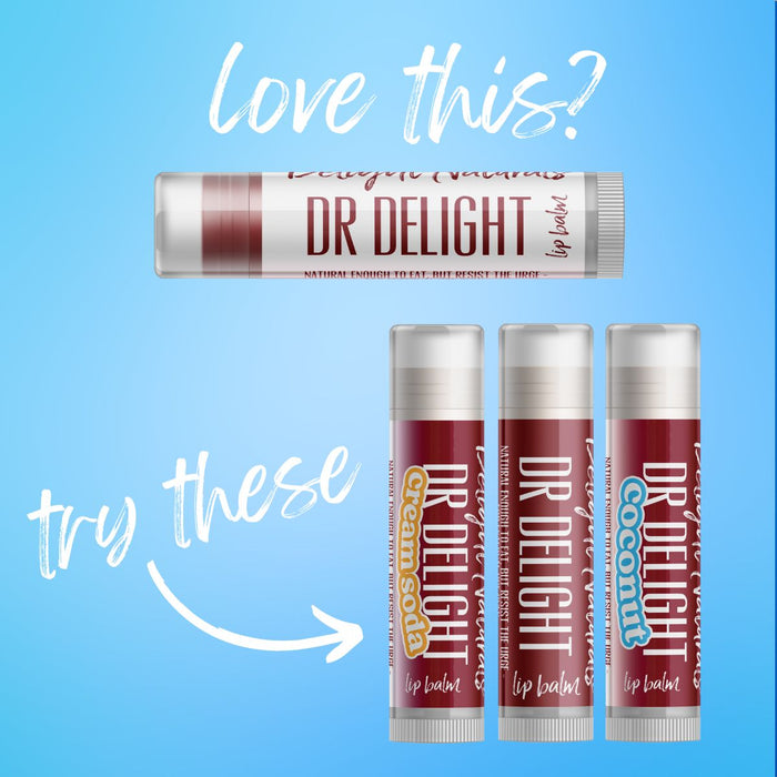 Dr Delight Tinted Lip Balm - Three Pack