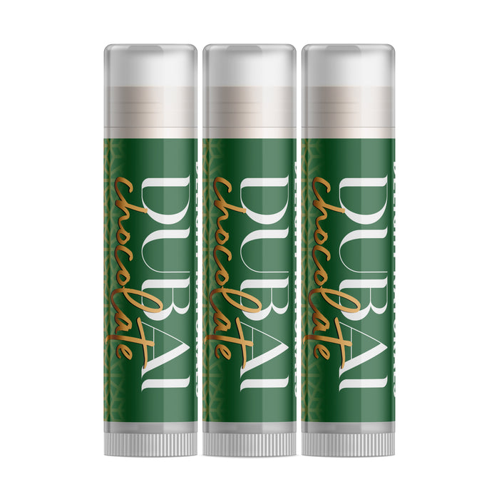 Dubai Chocolate Lip Balm - Three Pack