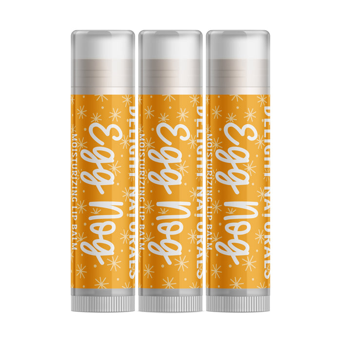 Egg Nog Lip Balm - Three Pack