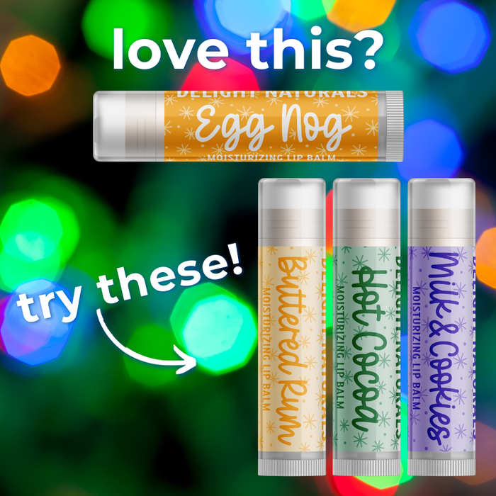 Egg Nog Lip Balm - Three Pack