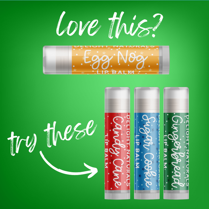 Egg Nog Lip Balm - Three Pack