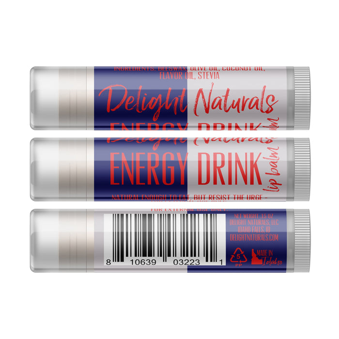 Energy Drink Lip Balm - Three Pack