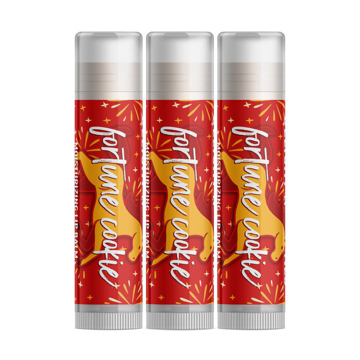 Fortune Cookie Lip Balm - Lunar New Year - Three Pack