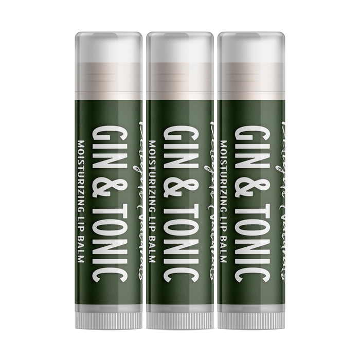 Gin & Tonic Lip Balm - Three Pack
