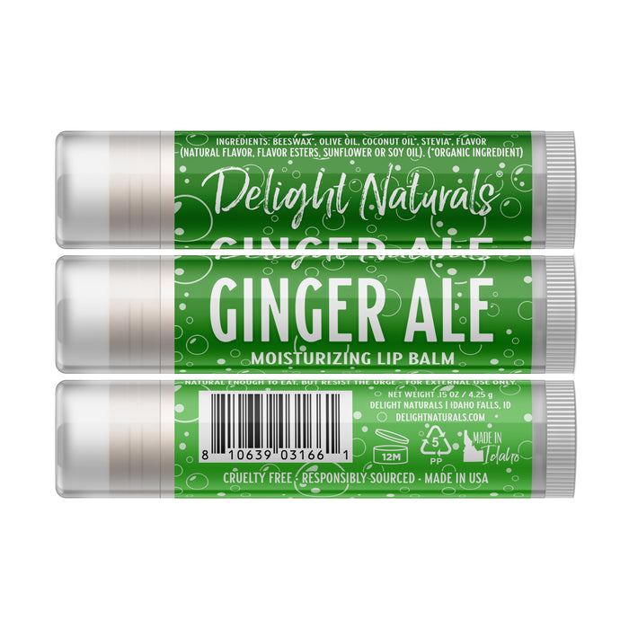 Ginger Ale Lip Balm - Three Pack