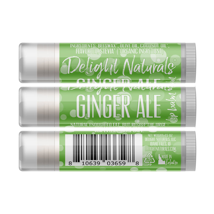 Ginger Ale Lip Balm - Three Pack
