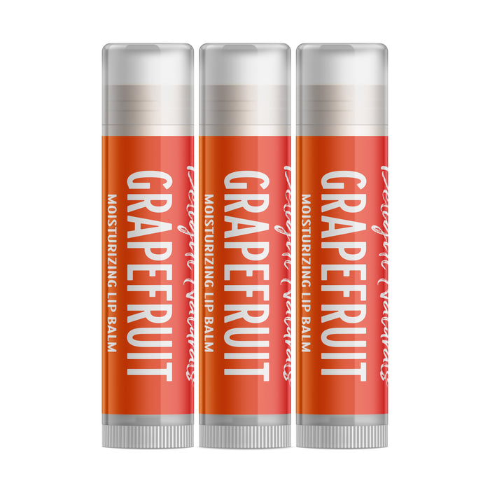 Grapefruit Lip Balm - Three Pack